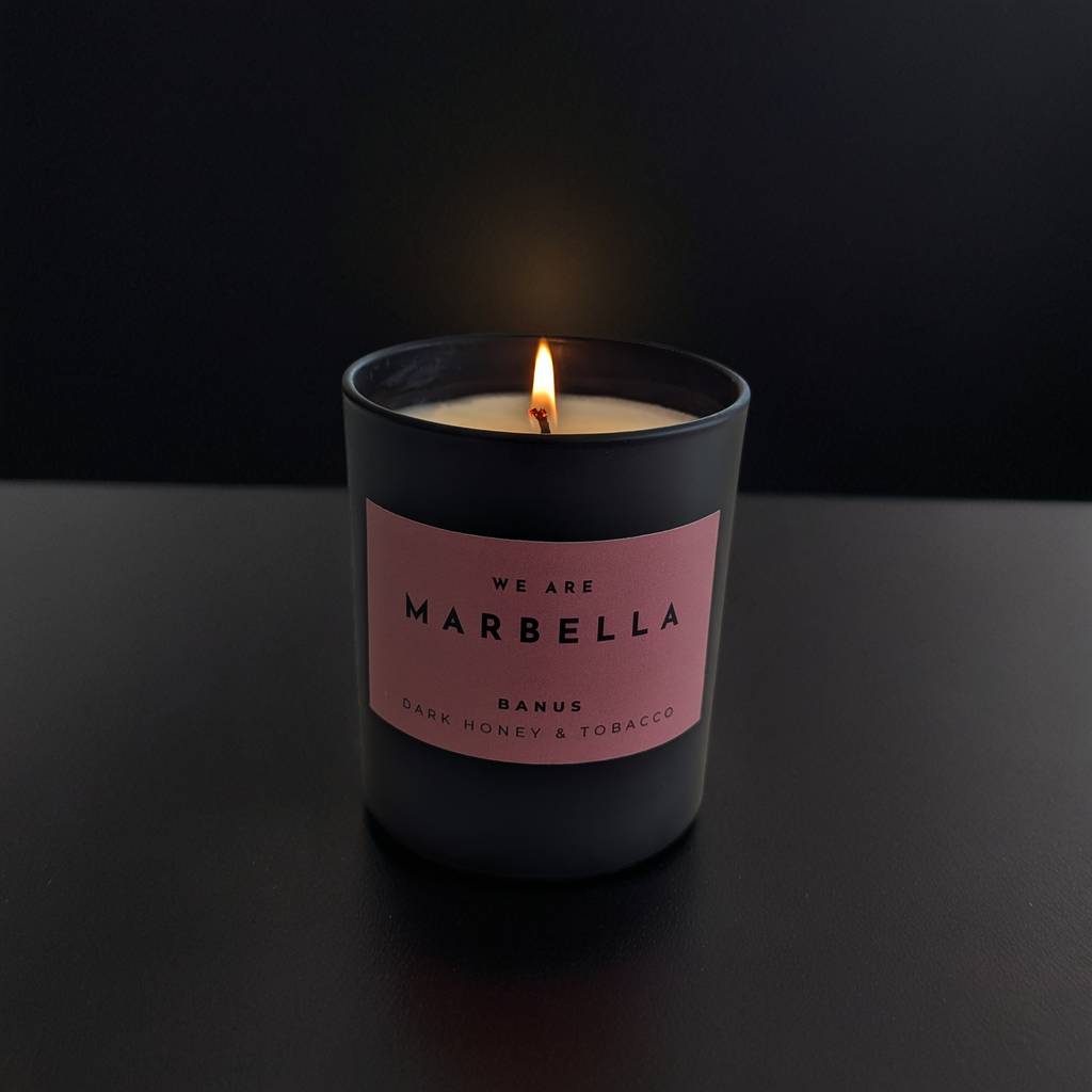 Banus - Dark Honey & Tobacco - Luxury Candle