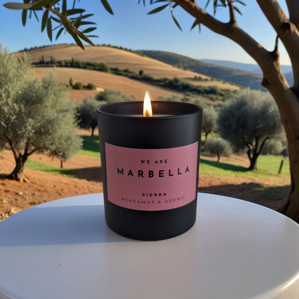 Sierra - Bergamot & Ozonic - Luxury Candle