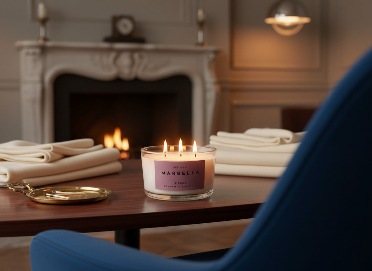 Oro - Rock Salt & Driftwood - Luxury Candle