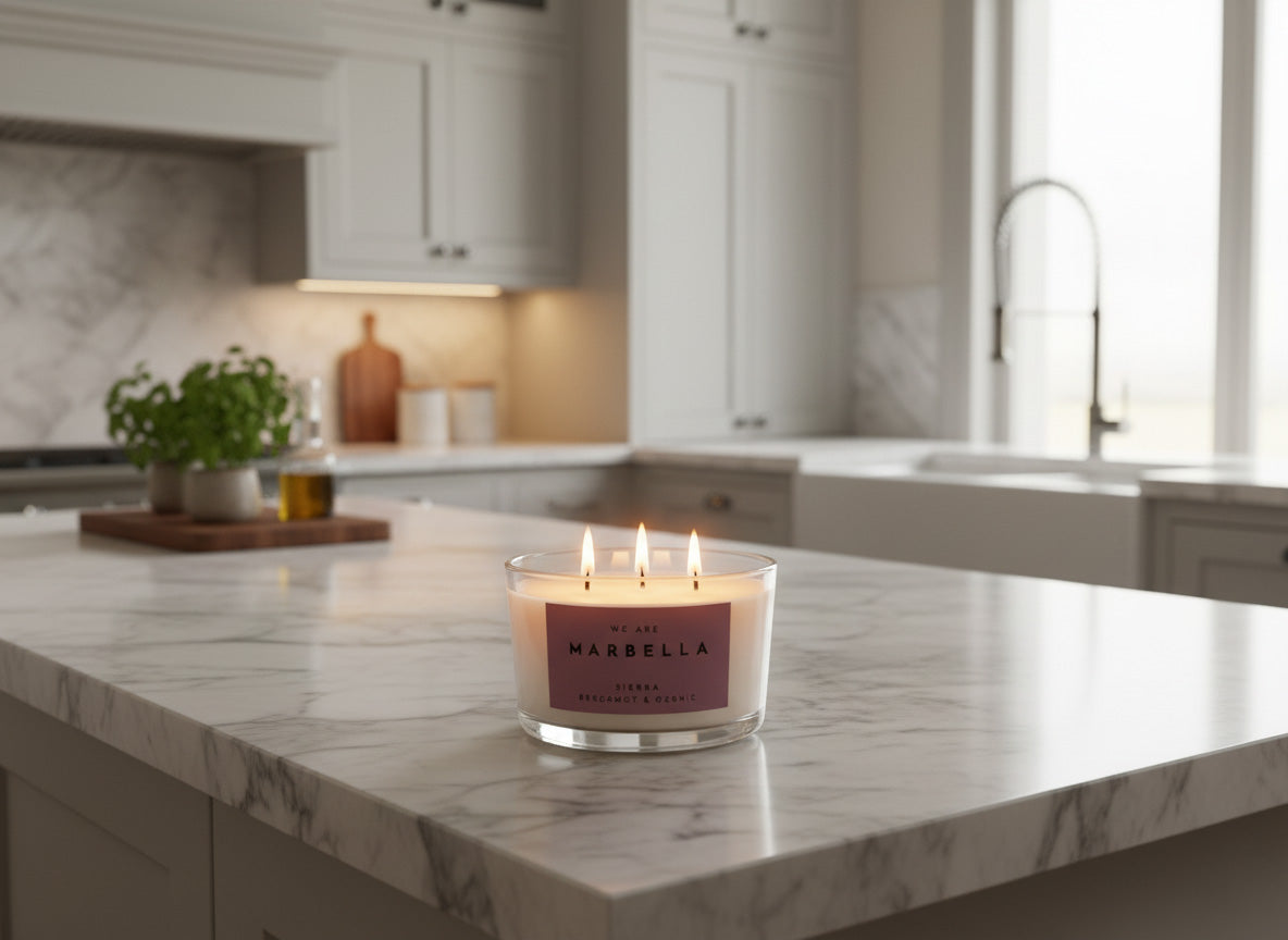 Sierra - Bergamot & Ozonic - Luxury Candle