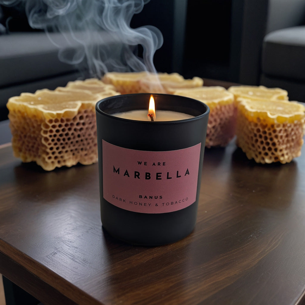 Banus - Dark Honey & Tobacco - Luxury Candle