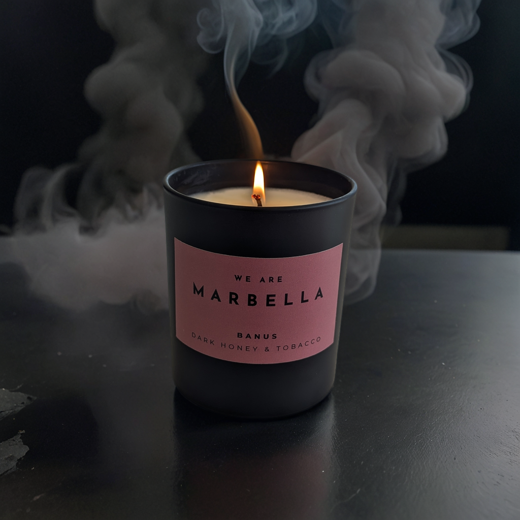 Banus - Dark Honey & Tobacco - Luxury Candle