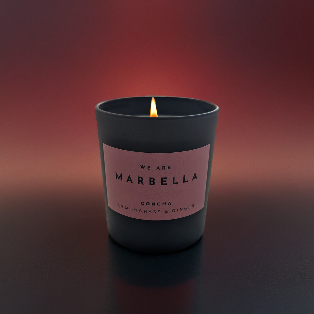 Concha - Lemongrass & Ginger - Luxury Candle