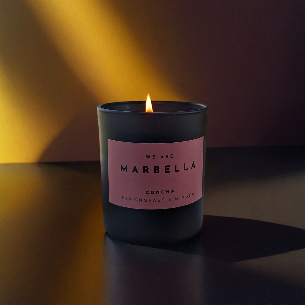 Concha - Lemongrass & Ginger - Luxury Candle