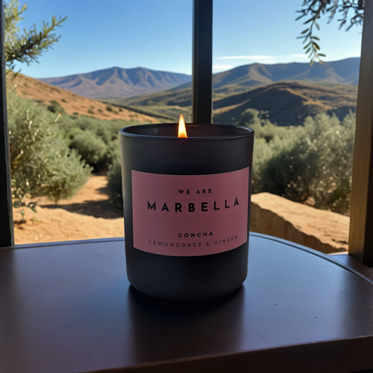 Concha - Lemongrass & Ginger - Luxury Candle