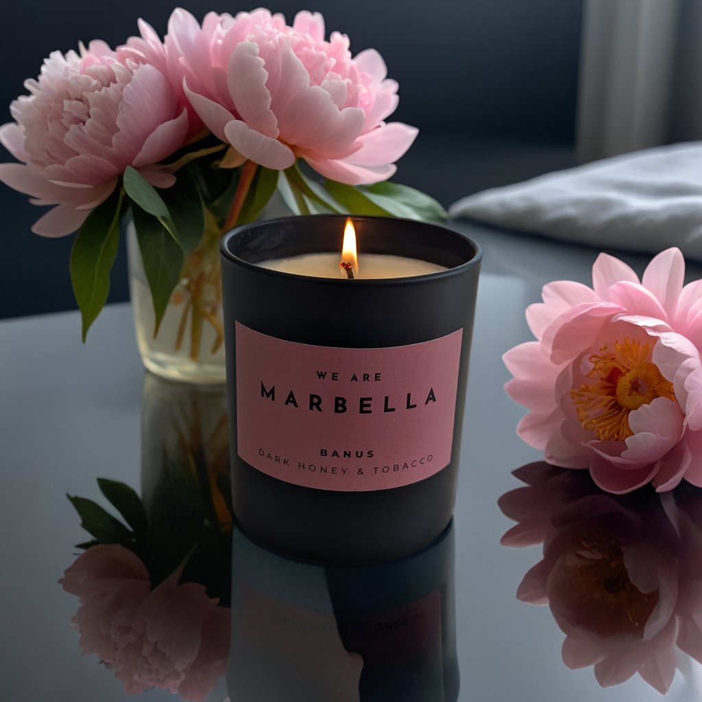 Banus - Dark Honey & Tobacco - Luxury Candle