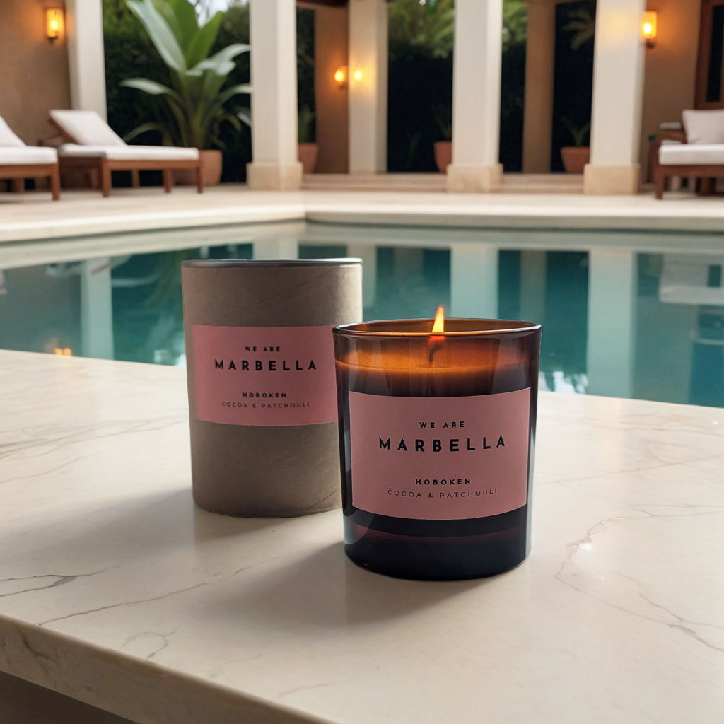 Hoboken - Cocoa & Patchouli - Luxury Candle