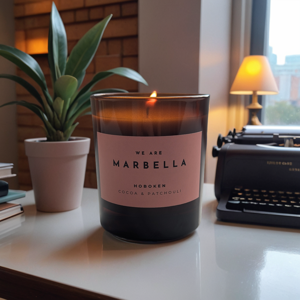 Hoboken - Cocoa & Patchouli - Luxury Candle