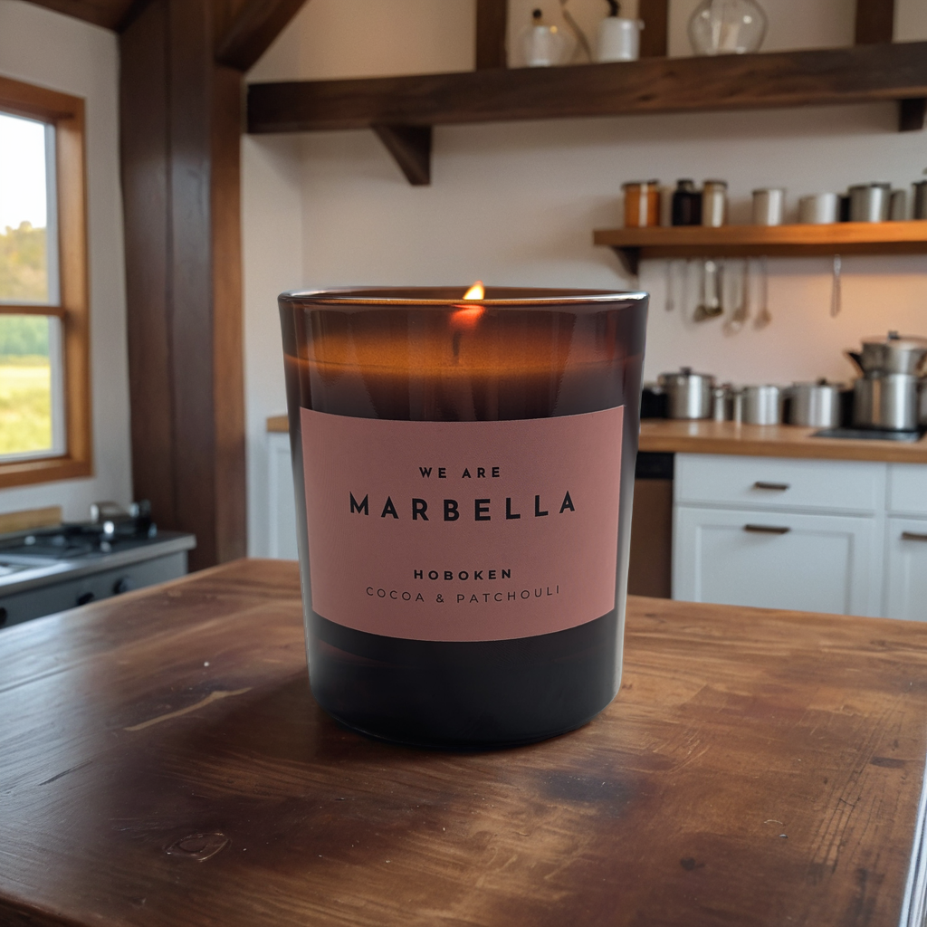 Hoboken - Cocoa & Patchouli - Luxury Candle