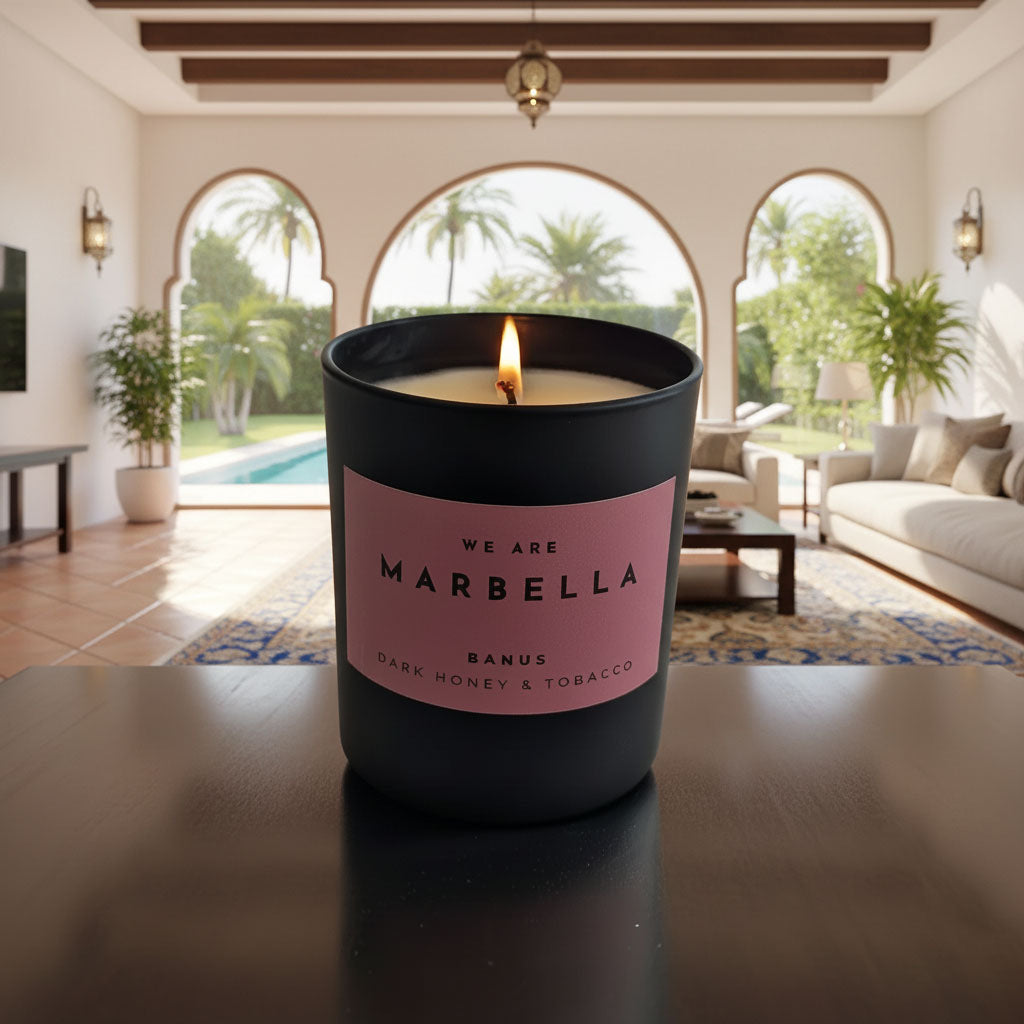 Banus - Dark Honey & Tobacco - Luxury Candle
