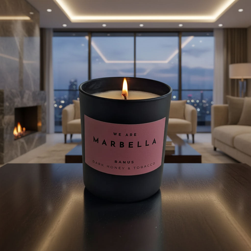 Banus - Dark Honey & Tobacco - Luxury Candle