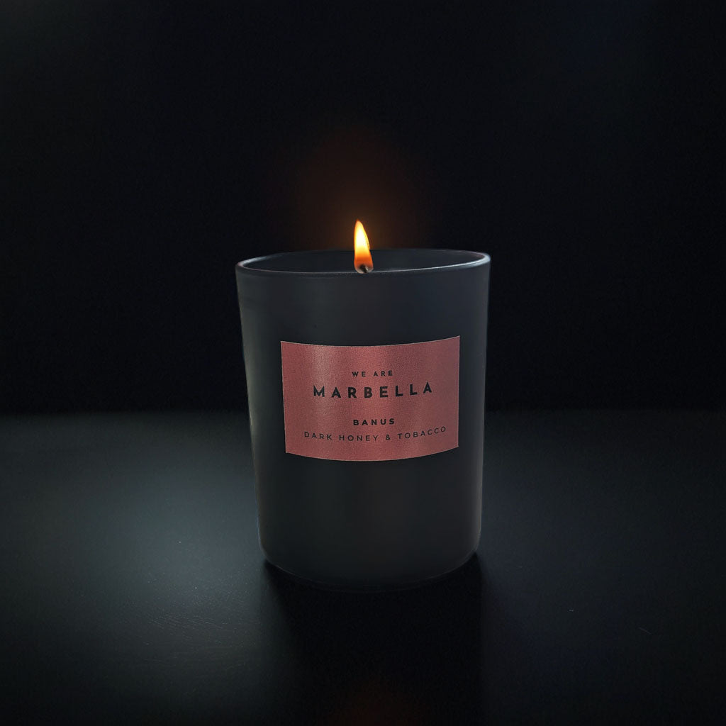 Banus - Dark Honey & Tobacco - Luxury Candle