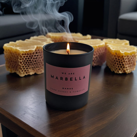 Banus - Dark Honey & Tobacco - Luxury Candle