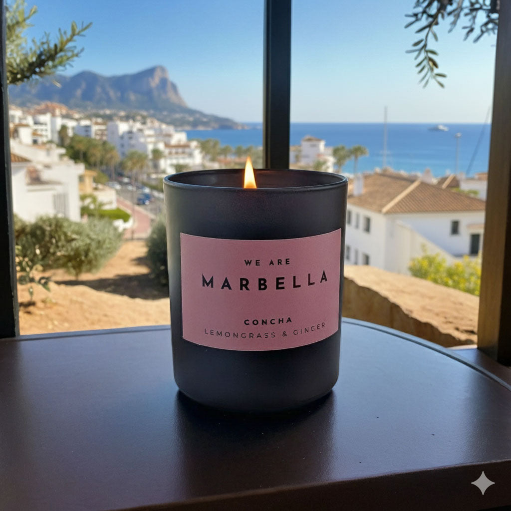 Concha - Lemongrass & Ginger - Luxury Candle