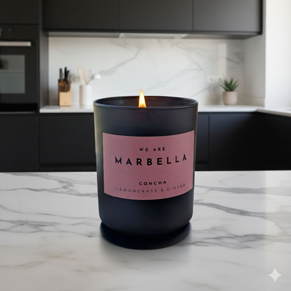 Concha - Lemongrass & Ginger - Luxury Candle