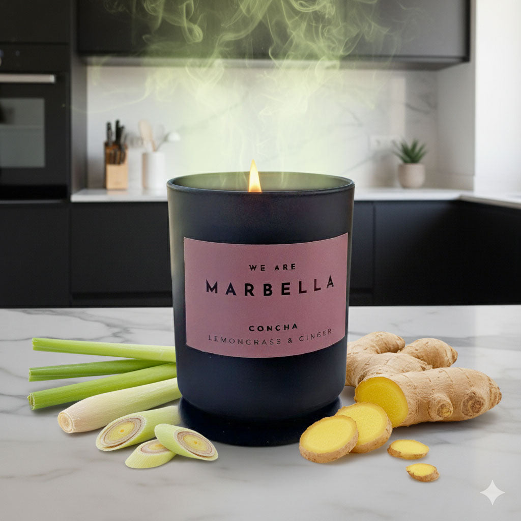 Concha - Lemongrass & Ginger - Luxury Candle