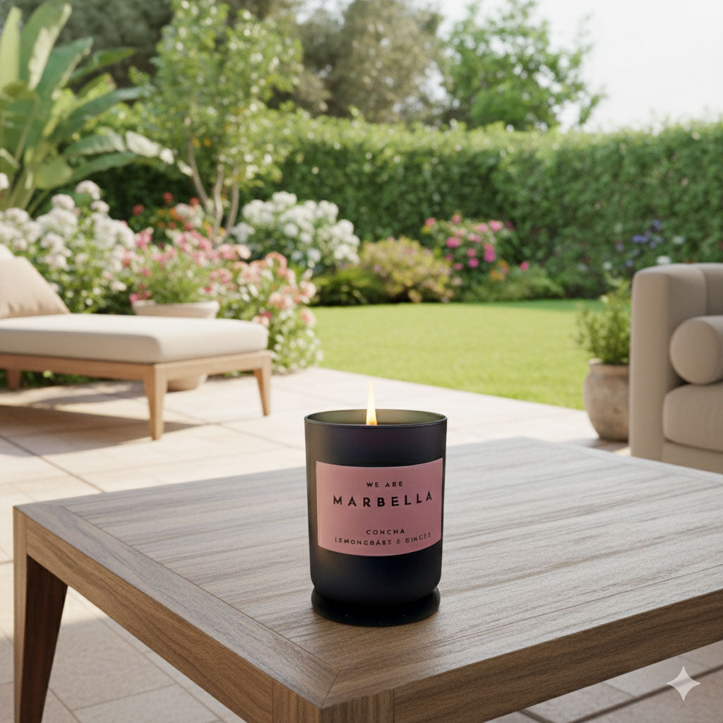 Concha - Lemongrass & Ginger - Luxury Candle