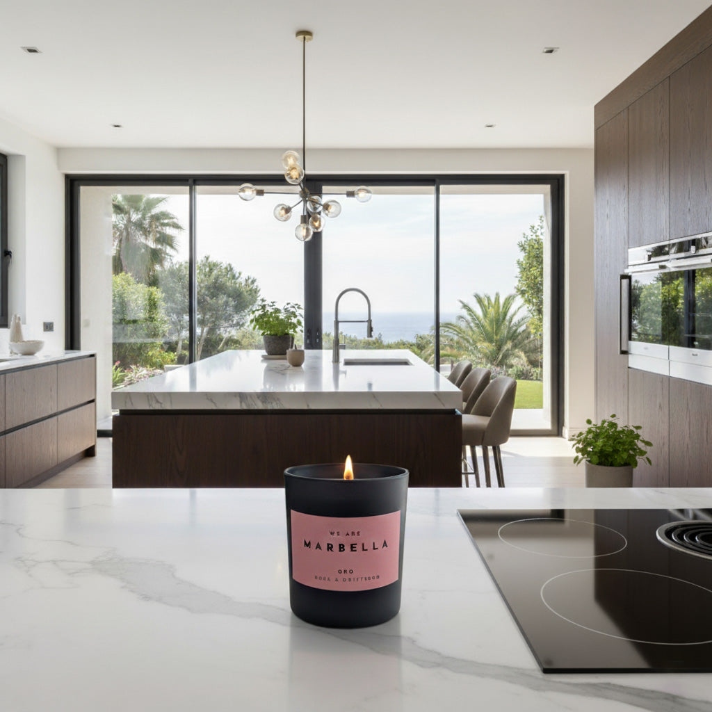 Oro - Rock Salt & Driftwood - Luxury Candle