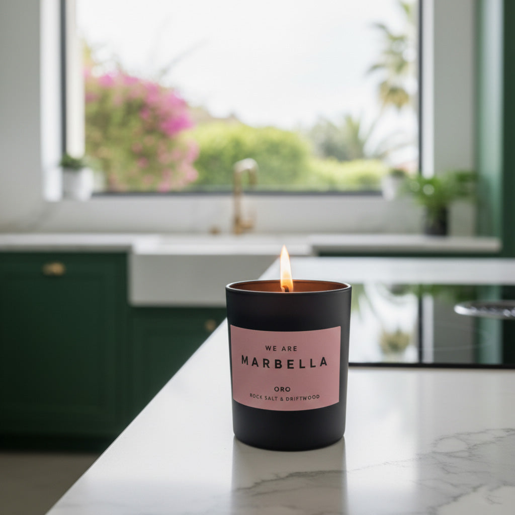 Oro - Rock Salt & Driftwood - Luxury Candle