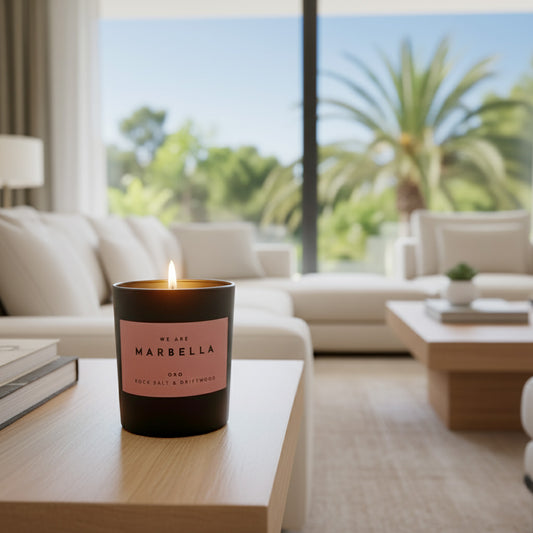 Oro - Rock Salt & Driftwood - Luxury Candle