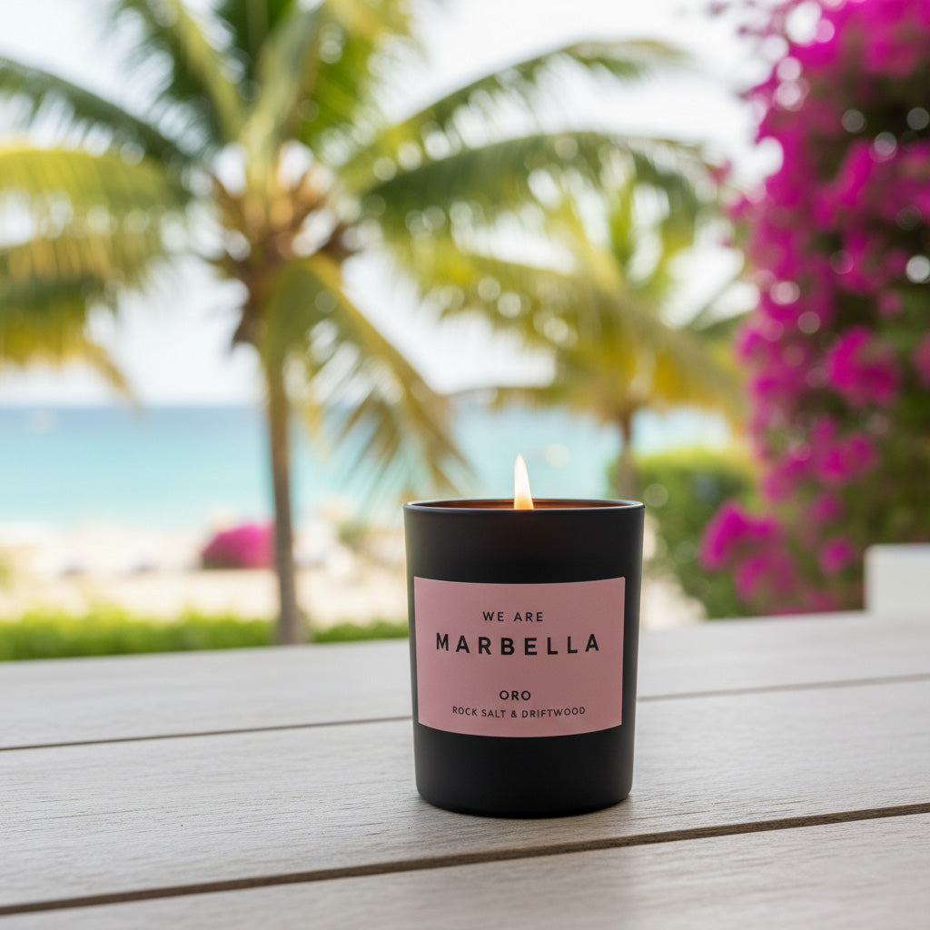 Oro - Rock Salt & Driftwood - Luxury Candle