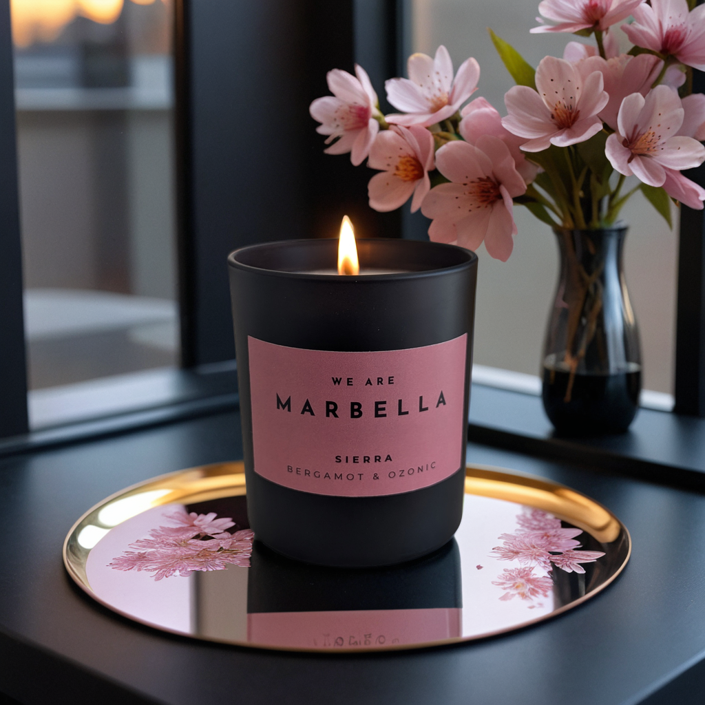 Sierra - Bergamot & Ozonic - Luxury Candle